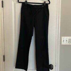 Black trouser style pants from LOFT